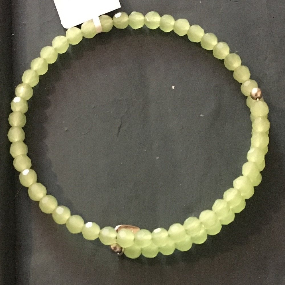Chrysalis bead bracelet